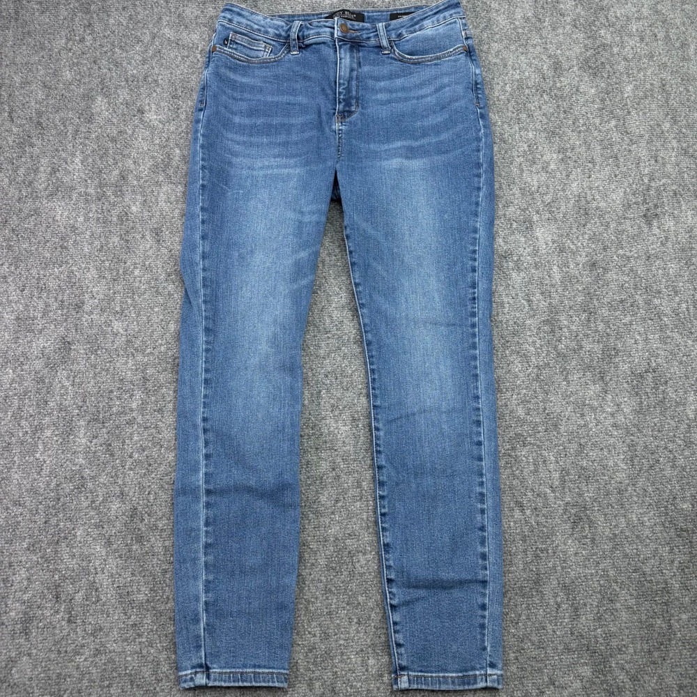 Judy Blue Jeans Women's 11/30 (Fits 31x27) Blue Skinny Stretch Denim JB88212